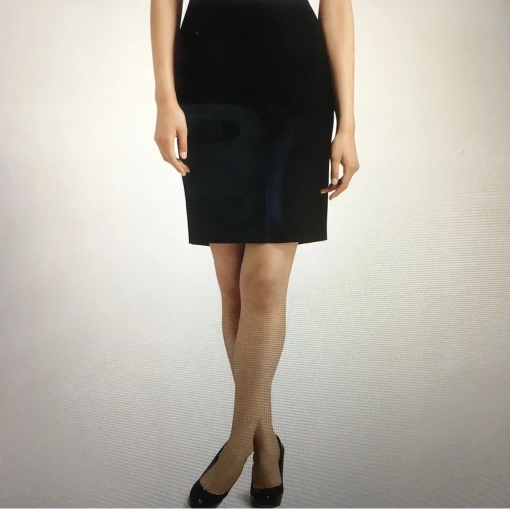 Tory Burch Wool Cotton Classic Pencil Women's Black Skirt Career Wear Office 8